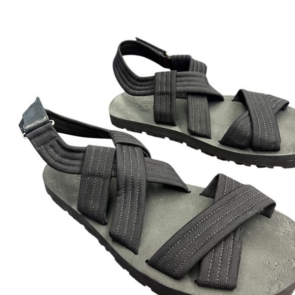 Dries Van Noten Leather Trimmed Webbing Sandals - UNISEX size 42